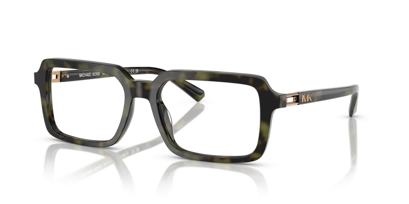Michael Kors YELLOWSTONE in Olive Tortoise / Demo Lens (3943) - Alternate View