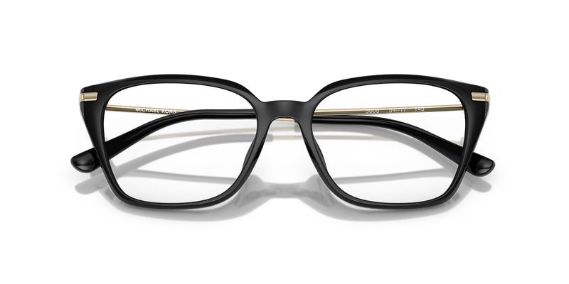 Michael Kors HAINAN in Black / Demo Lens (3005) - Side View