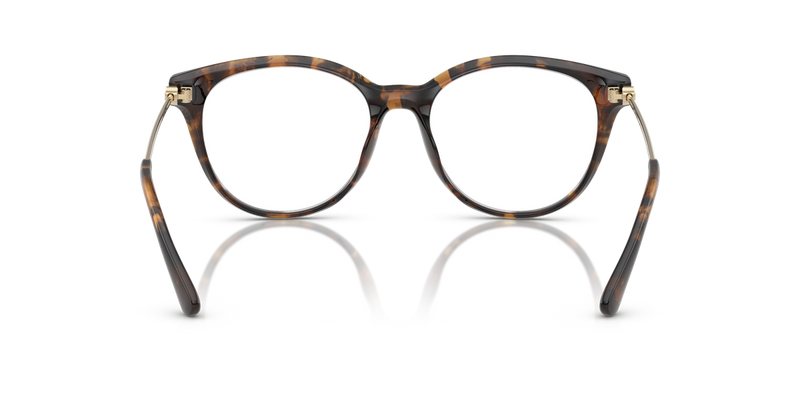 Michael Kors TORTOLA in Dark Tortoise / Demo Lens (3006) - Temple Detail