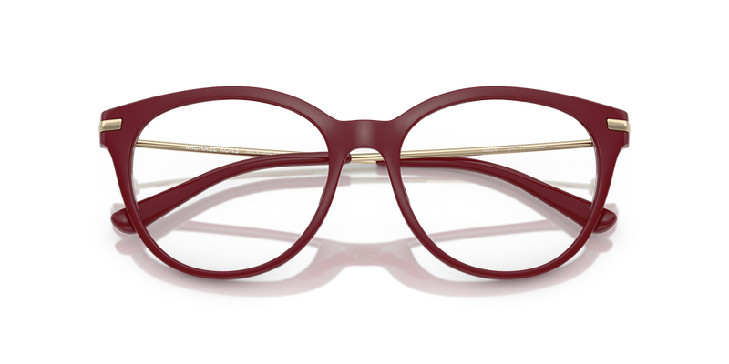 Michael Kors TORTOLA in Deep Red / Demo Lens (4004) - Alternate View