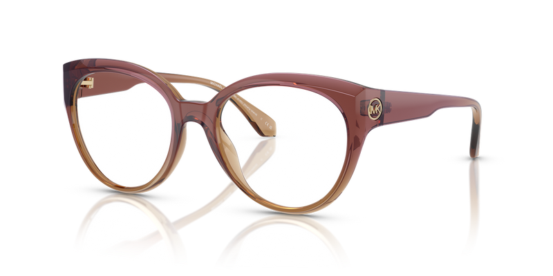 Michael Kors AMELIA ISLAND in Dusty Rose Light Brown / Demo Lens (3256) - Alternate View