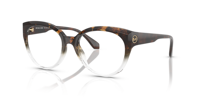 Michael Kors AMELIA ISLAND in Dark Tortoise To Clear / Demo Lens (4025) - Alternate View