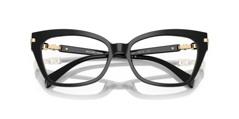 Michael Kors MONTEGO BAY in Black / Demo Lens (3005) - Side View