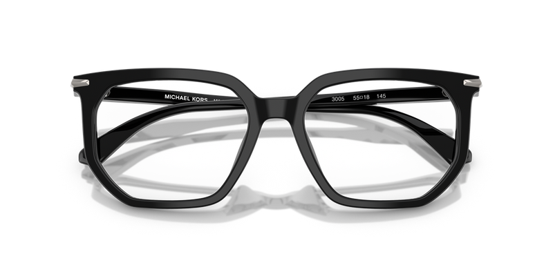 Michael Kors SEQUOIA in Black / Demo Lens (3005) - Side View