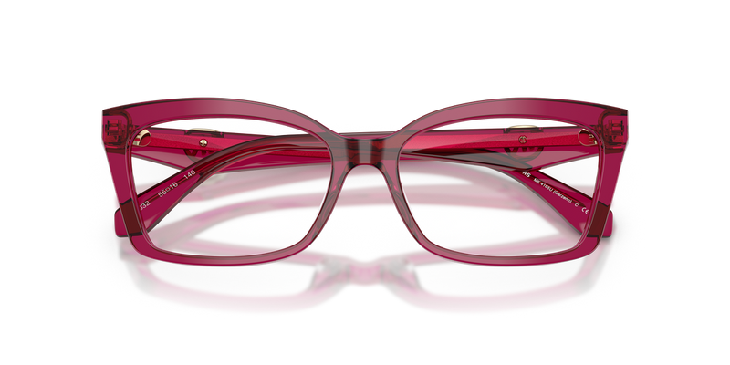 Michael Kors GARZENO in Transparent Plum / Demo Lens (4032) - Alternate View