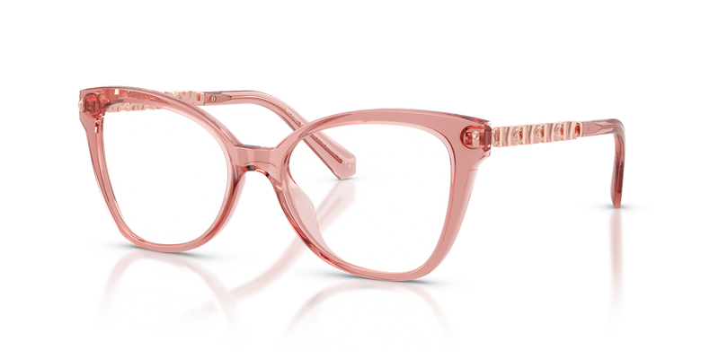 Michael Kors BEAUNE in Pink Transparent / Demo Lens (3101) - Alternate View