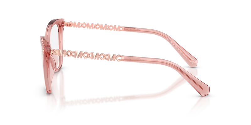 Michael Kors BEAUNE in Pink Transparent / Demo Lens (3101) - Alternate View