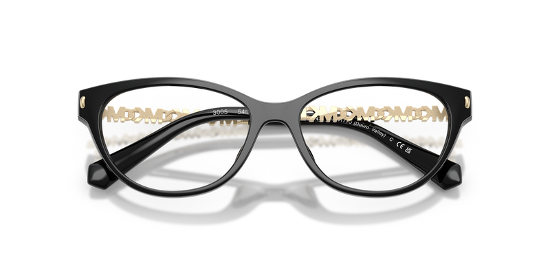 Michael Kors DOURO VALLEY in Black / Demo Lens (3005) - Side View