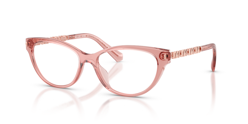 Michael Kors DOURO VALLEY in Transparent Pink / Demo Lens (3101) - Alternate View