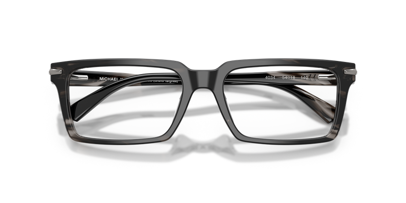 Michael Kors GRAND TARGHEE in Black Horn / Demo Lens (4034) - Side View