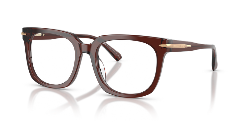 Michael Kors ONTARIO in Brown Transparent / Demo Lens (3401) - Alternate View