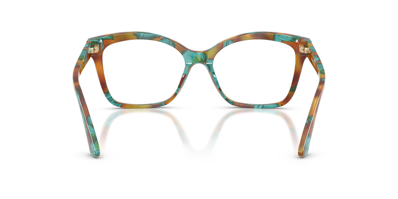 Michael Kors PALM DESERT in Teal Tortoise - Temple Detail