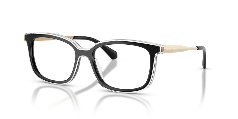 Michael Kors ASTURIAS in Black / Demo Lens (3005) - Front View
