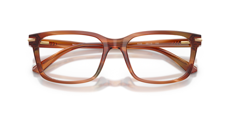 Michael Kors SEAL HARBOR in Brown Horn / Demo Lens (4039) - Side View