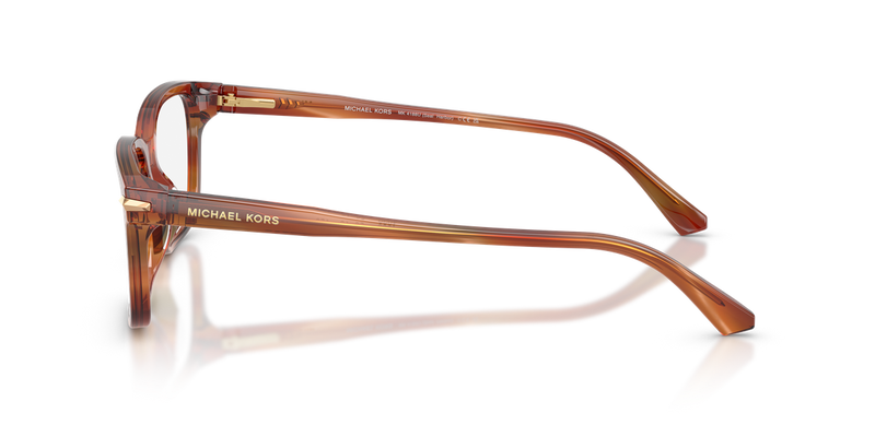 Michael Kors SEAL HARBOR in Brown Horn / Demo Lens (4039) - Back View