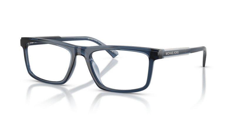 Michael Kors KAHULU in Navy Transparent / Demo Lens (3002) - Front View