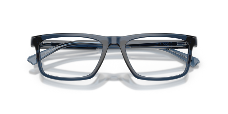 Michael Kors KAHULU in Navy Transparent / Demo Lens (3002) - Side View