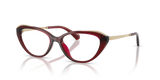 Dark Red Transparent / Demo Lens (3949)