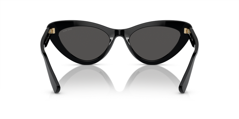 Miu Miu MU 01VS in Black - Temple Detail