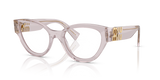 Transparent Mauve / Demo Lens (12W1O1)