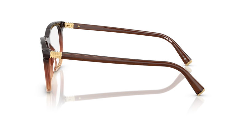 Miu Miu MU 01WV in Brown Gradient - Alternate View