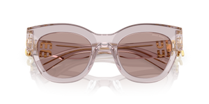 Mauve Transparent / Light Purple Brown (12W20I)