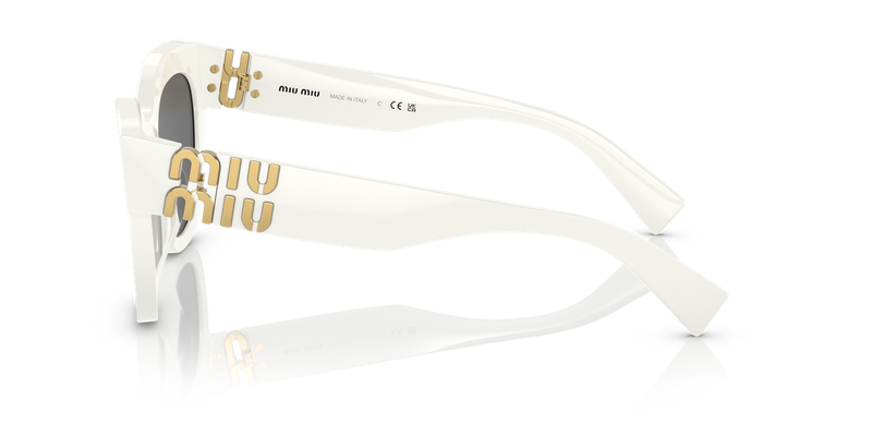 Miu Miu MU 01YSF in White - Alternate View
