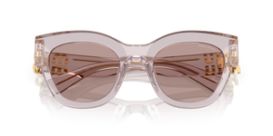 Transparent Mauve / Light Purple Brown (12W20I)