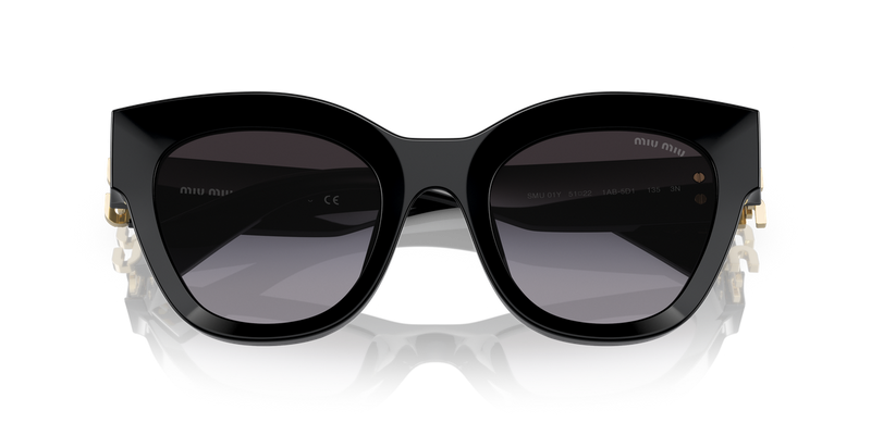 Miu Miu MU 01YS in Black - Alternate View