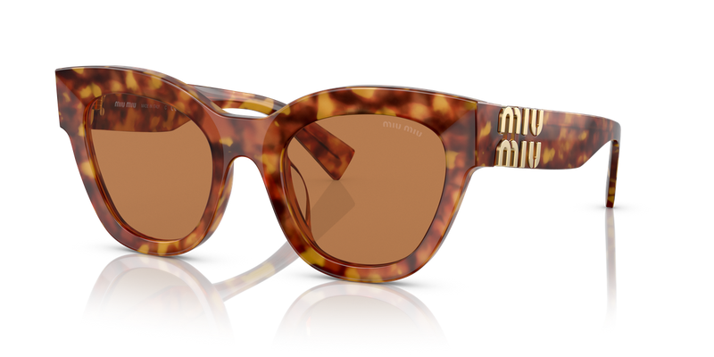 Miu Miu MU 01YS in Light Havana - Alternate View