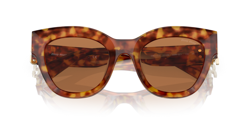Miu Miu MU 01YS in Light Havana - Alternate View