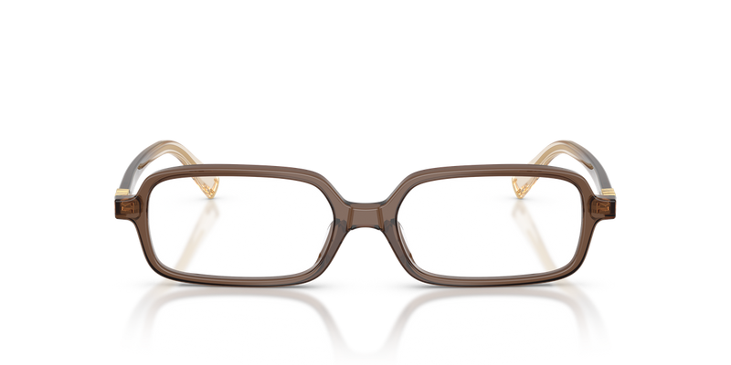 Miu Miu MU 01YVF in Brown Transparent - Alternate View