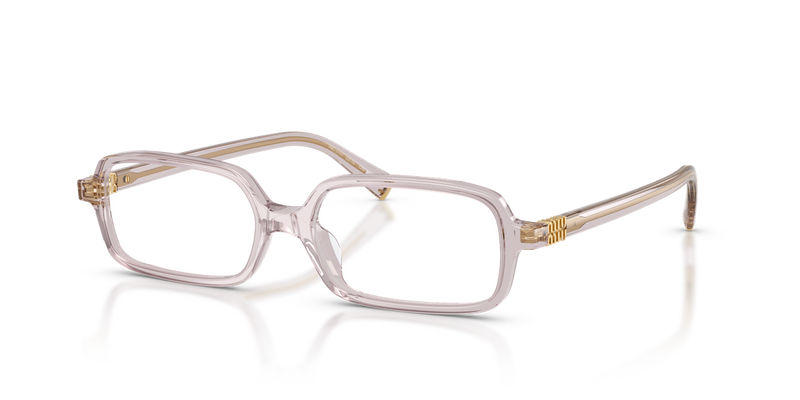 Miu Miu MU 01YV in Mauve Transparent - Alternate View