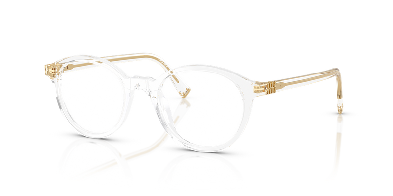 Miu Miu MU 02WVF in Transparent - Alternate View