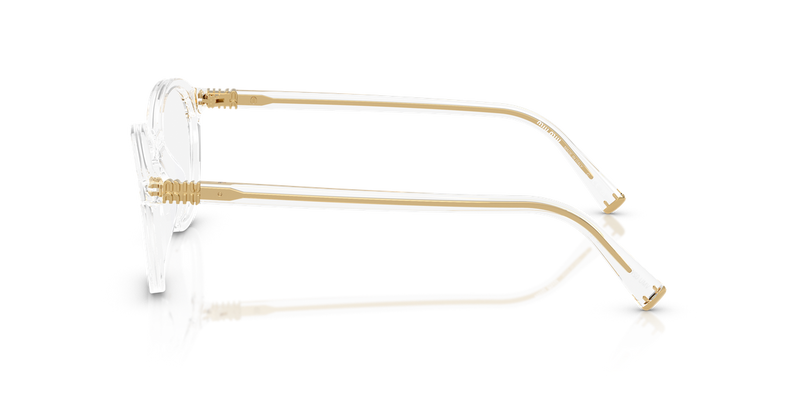 Miu Miu MU 02WVF in Transparent - Alternate View
