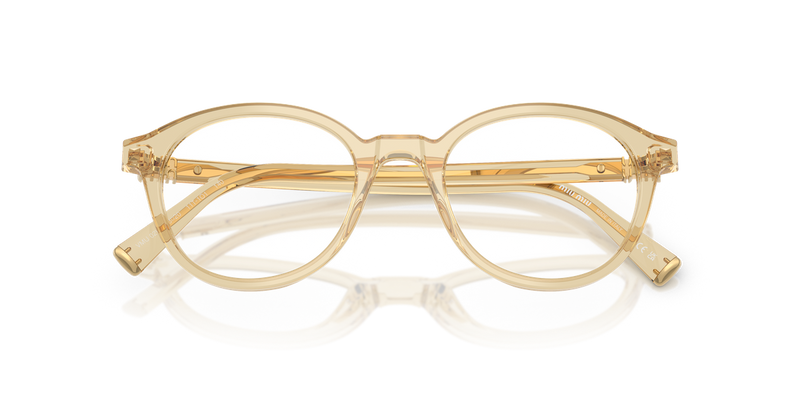 Miu Miu MU 02WV in Transparent Beige - Side View
