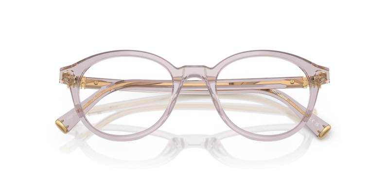 Miu Miu MU 02WV in Mauve Trasparente - Alternate View