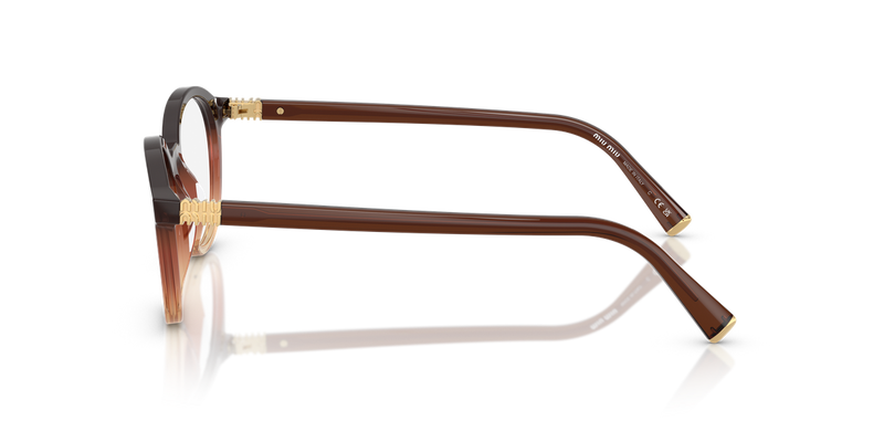 Miu Miu MU 02WV in Brown Gradient - Alternate View