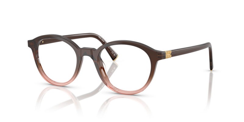 Miu Miu MU 02WV in Bordeaux Gradient - Alternate View