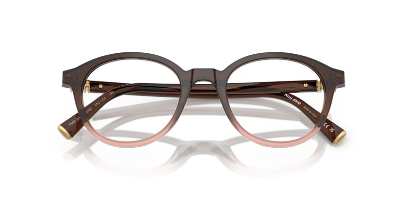 Miu Miu MU 02WV in Bordeaux Gradient - Alternate View