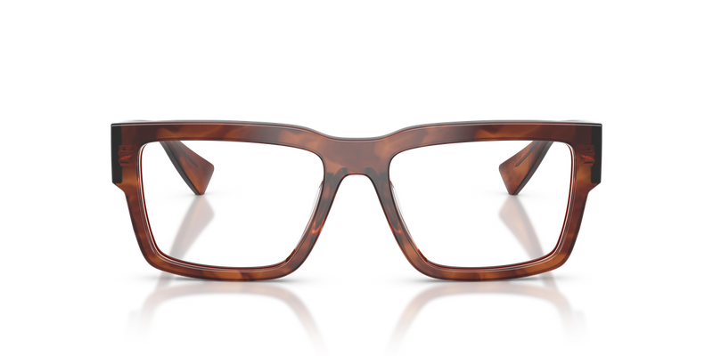 Miu Miu MU 02XV in Striped Tobacco - Alternate View