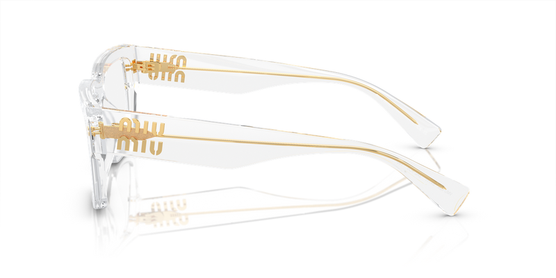 Miu Miu MU 02XV in Transparent - Alternate View