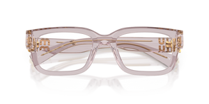 Transparent Mauve / Demo Lens (12W1O1)