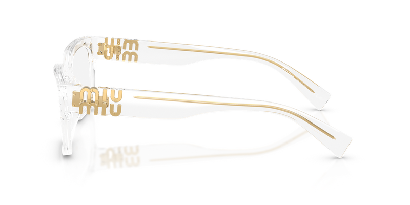 Miu Miu MU 02YV in Transparent - Alternate View