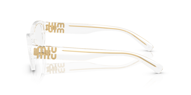 Miu Miu MU 03WVF in Transparent - Alternate View