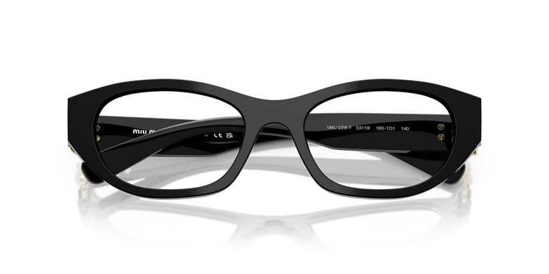 Miu Miu MU 03WVF in Black - Alternate View