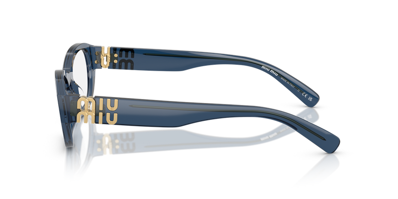 Miu Miu MU 03WV in Crystal Blue - Back View