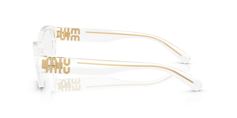 Miu Miu MU 03WV in Transparent - Alternate View