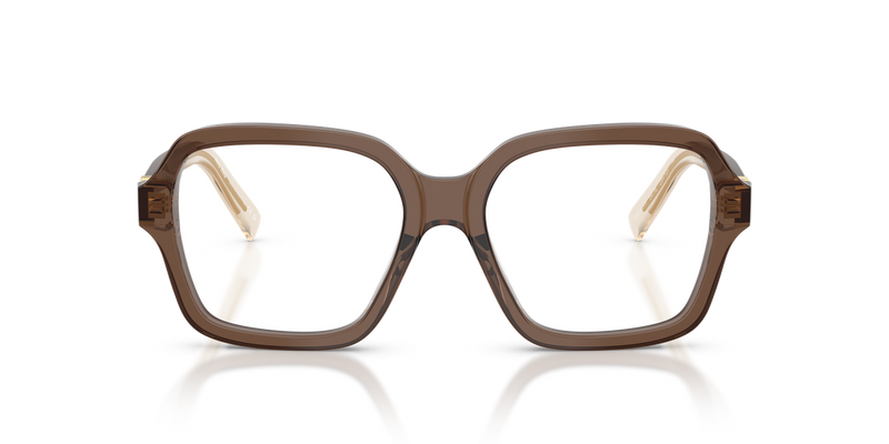 Miu Miu MU 03YVF in Brown Transparent - Alternate View