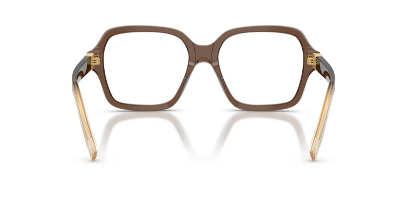 Miu Miu MU 03YV in Brown Transparent - Alternate View